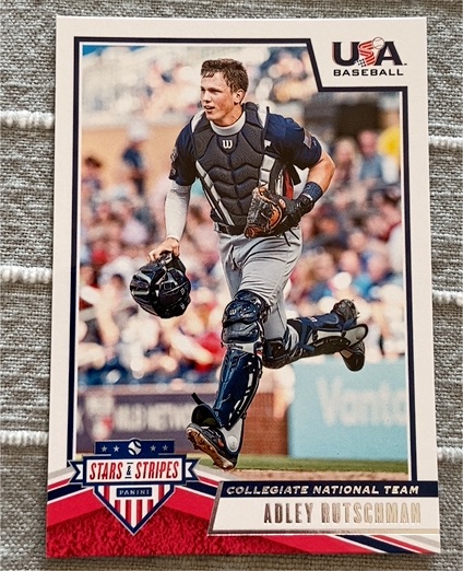 2019 Panini USA Baseball Stars & Stripes #92 Adley Rutschman — front