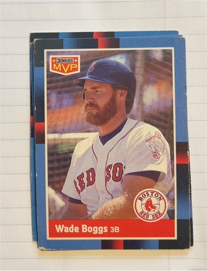 1988 Donruss MVP #BC-7 Wade Boggs — front