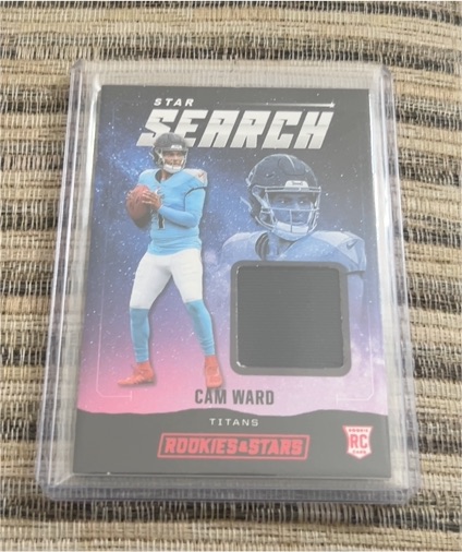 2025 Panini Rookies and Stars Star Search #SS-CWD Cam Ward — front