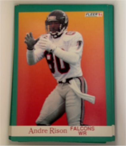 1991 Fleer #208 Andre Rison — front