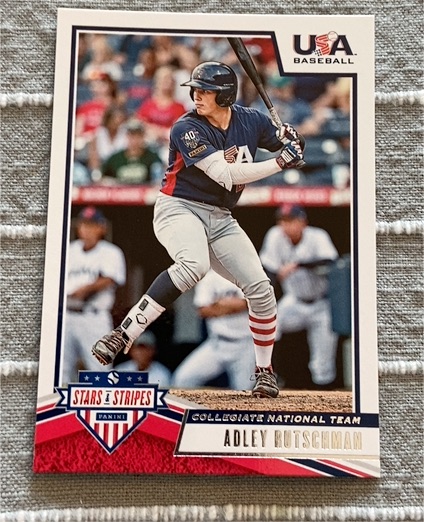2019 Panini USA Baseball Stars & Stripes #9 Adley Rutschman — front