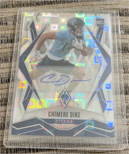 2025 Panini Phoenix #240 Chimere Dike — front