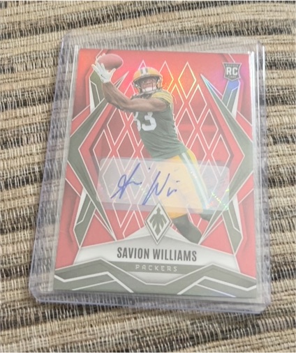 2025 Panini Phoenix #153 Savion Williams — front