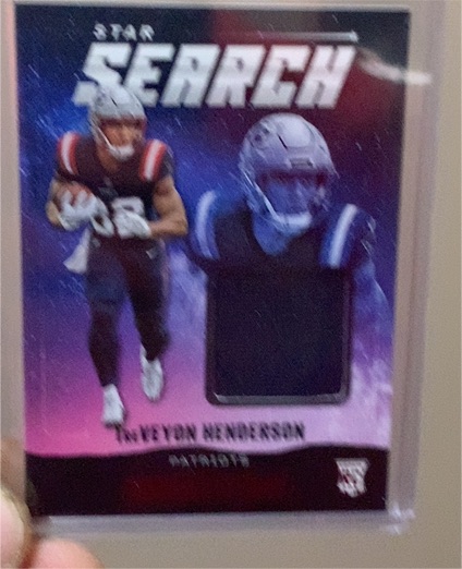 2025 Panini Rookies and Stars Star Search #SS-TH Tyveyon Henderson — front