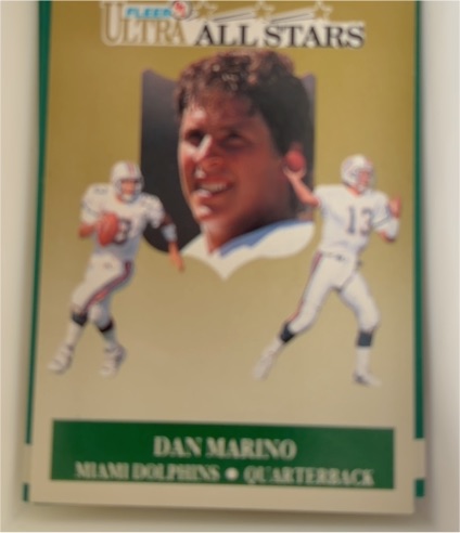 1991 Fleer Ultra All Stars #5 Dan Marino — front