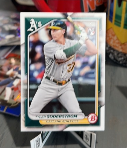 2024 Bowman #15 Tyler Soderstrom — front