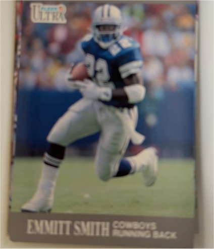 1991 Fleer Ultra #165 Emmitt Smith — front