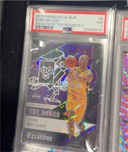 2015 Panini Excalibur #8 Kobe Bryant — front
