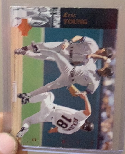 1994 Upper Deck #252 Eric Young — front