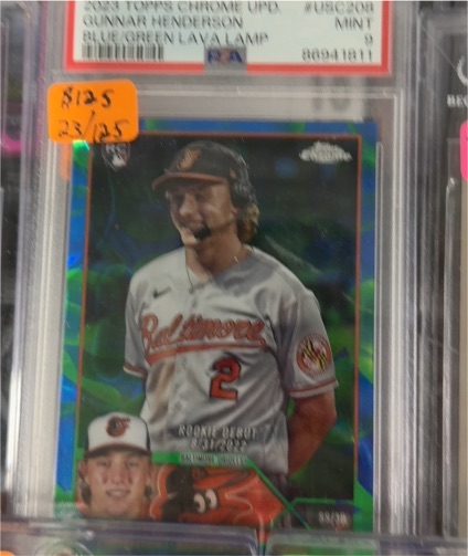 2023 Topps Chrome Update #USC208 Gunnar Henderson — front