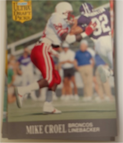 1991 Fleer Ultra #282 Mike Croel — front