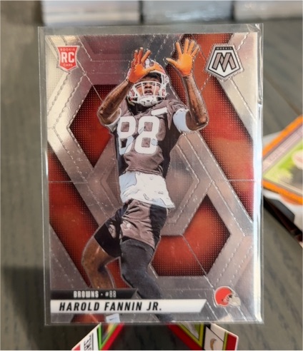 2025 Panini Mosaic #384 Harold Fannin Jr. — front