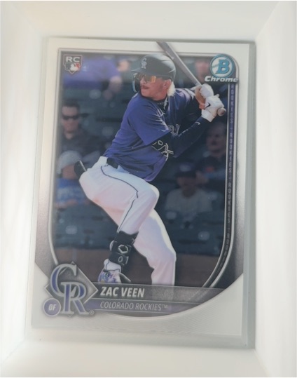 2025 Bowman Chrome #69 Zac Veen — front