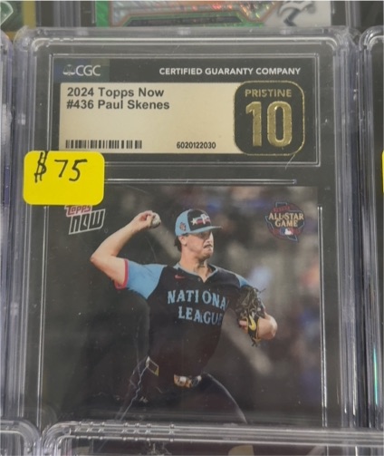2024 Topps Now #436 Paul Skenes — front