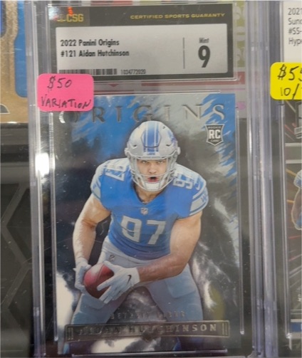 2022 Panini Origins #121 Aidan Hutchinson — front