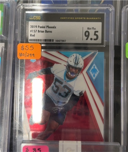 2019 Panini Phoenix #157 Brian Burns — front