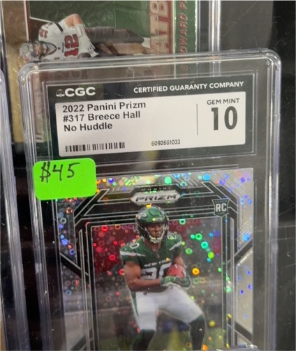 2022 Panini Prizm #317 Breece Hall No Huddle — front