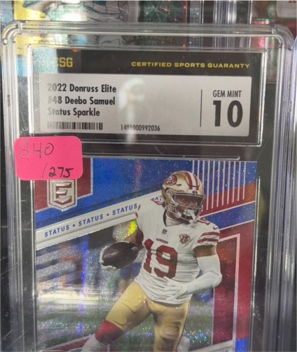 2022 Donruss Elite #48 Deebo Samuel — front