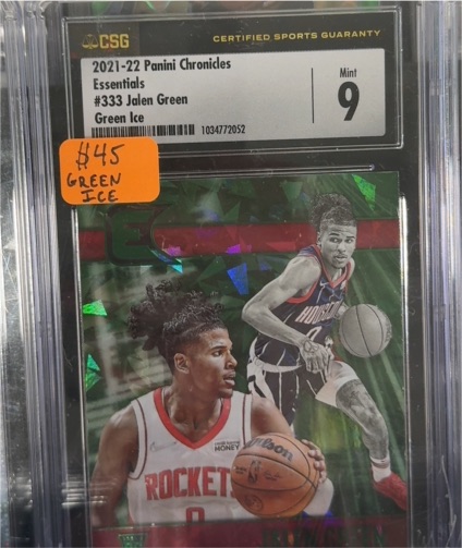 2021-22 Panini Chronicles Essentials #333 Jalen Green — front