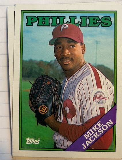 1988 Topps #651 Mike Jackson — front