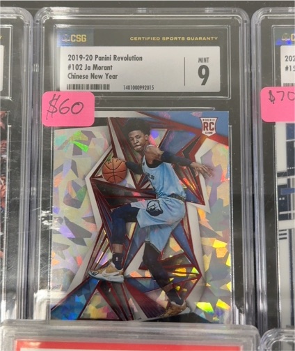 2019-20 Panini Revolution #102 Ja Morant Chinese New Year — front