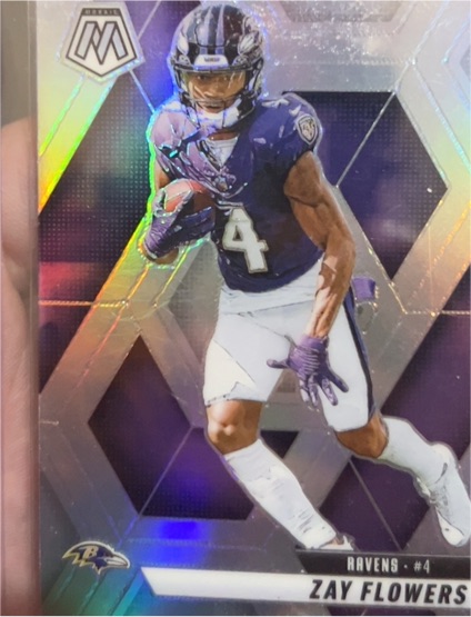 2025 Panini Mosaic #126 Zay Flowers — front