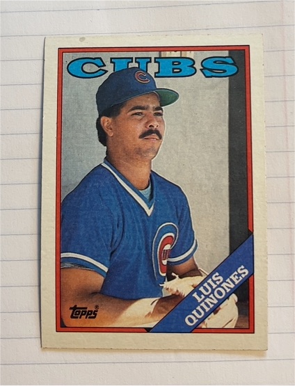 1988 Topps #667 Luis Quinones — front