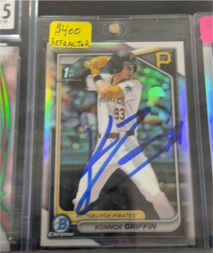 2024 Bowman Chrome #BD-22 Konnor Griffin — front