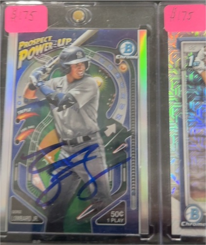2024 Bowman Chrome Prospect Power-Up #PP-17 George Lombard Jr. — front
