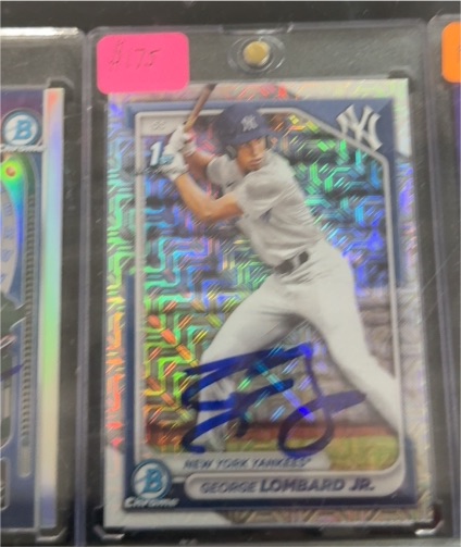 2024 Bowman Chrome Mojo #BCP-79 George Lombard Jr. — front
