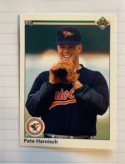 1990 Upper Deck #623 Pete Harnisch Baltimore Orioles — front