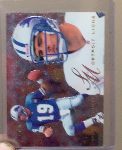 1995 Fleer Flair #66 Scott Mitchell — front