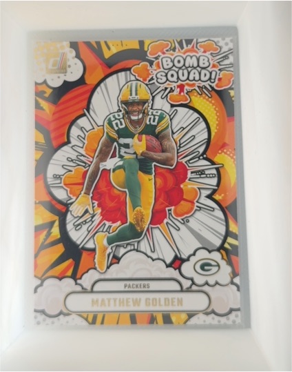 2025 Donruss Bomb Squad #BS-MGN Matthew Golden — front