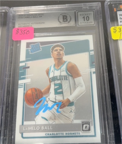 2020-21 Panini Donruss Optic #153 LaMelo Ball — front
