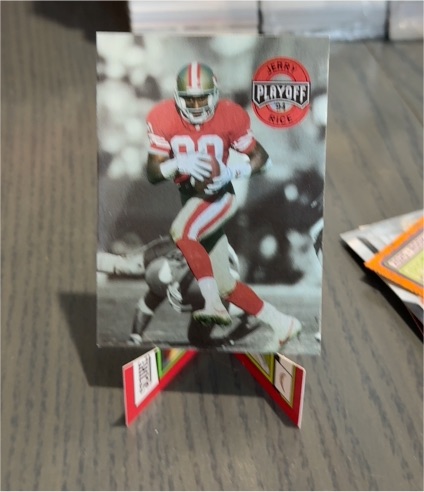 1994 Playoff #186 Jerry Rice — front