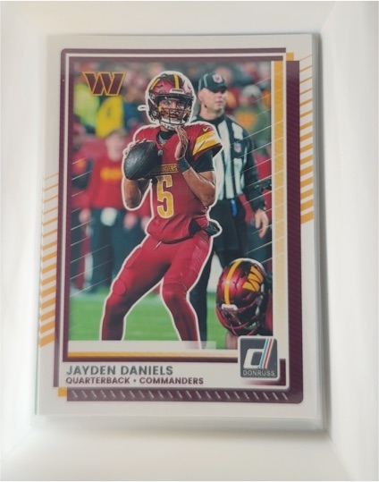 2025 Donruss #28 Jayden Daniels — front