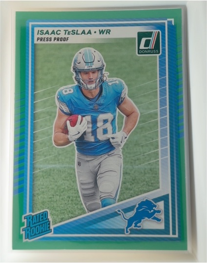 2025 Donruss #338 Isaac Teslaa — front