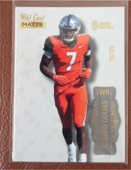 2022 Wild Card Matte #MB-103 Romeo Doubs — front