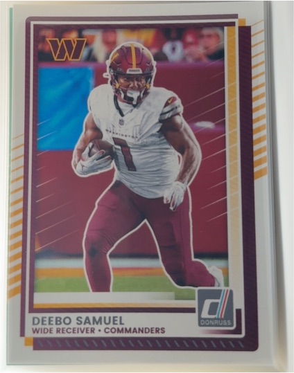 2025 Donruss #36 Deebo Samuel — front