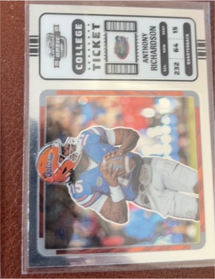 2023 Panini Chronicles Contenders Optic Draft Picks #4 Anthony Richardson — front