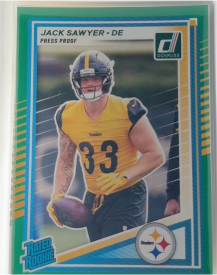 2025 Panini Donruss #390 Jack Sawyer — front