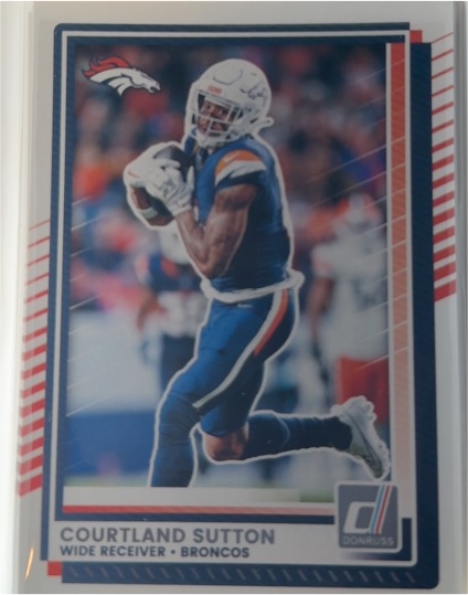 2025 Donruss #298 Courtland Sutton — front