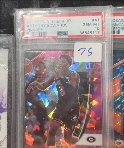 2020 Panini Prizm Draft Picks #41 Anthony Edwards — front