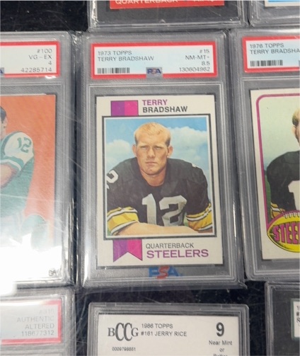 1973 Topps #15 Terry Bradshaw — front