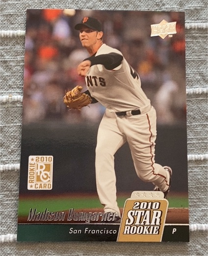 2010 Upper Deck #40 Madison Bumgarner — front
