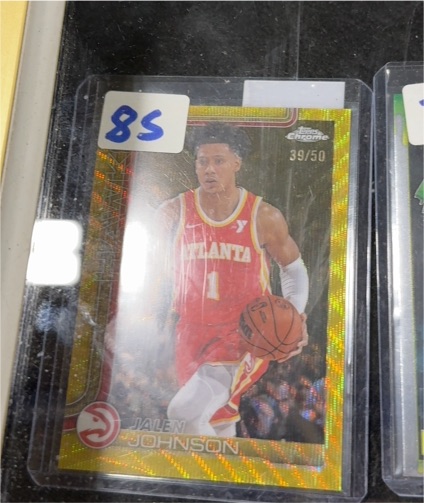 2025-26 Topps Chrome #39 Jalen Johnson — front