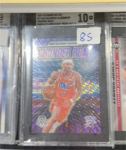 2024-25 Panini Mosaic #7 Shai Gilgeous-Alexander Thunder Road — front