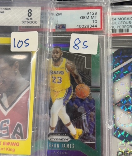 2023 Panini Prizm #129 LeBron James — front