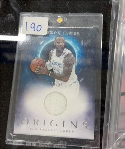 2020-21 Panini Origins #OM-LJ LeBron James — front