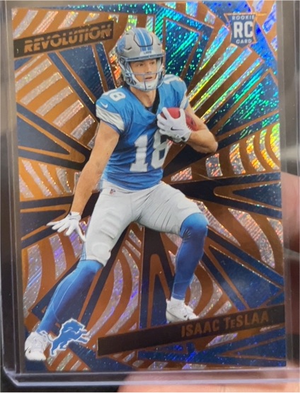 2025 Panini Revolution #212 Isaac Teslaa — front